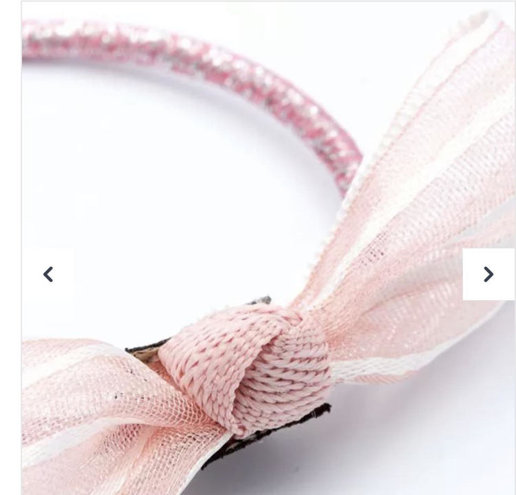Picture of 7643 / 6432 ELASTICS - BOW MOTIF CARD OF 2 - 2MM THICK